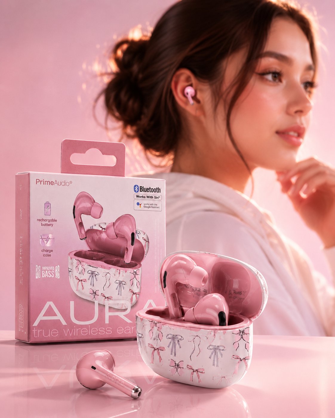 Auriculares Bluetooth AURA PrimeAudio®