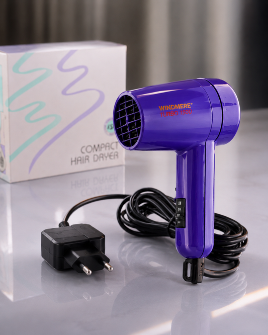 Secador de Pelo Compacto de Viaje 1500W