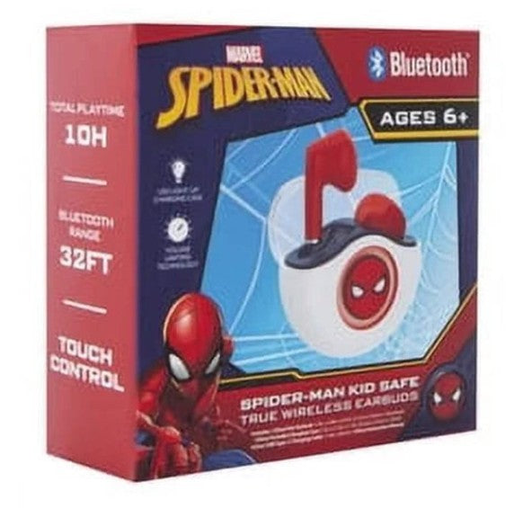 Auriculares Bluetooth Spider-Man para niños